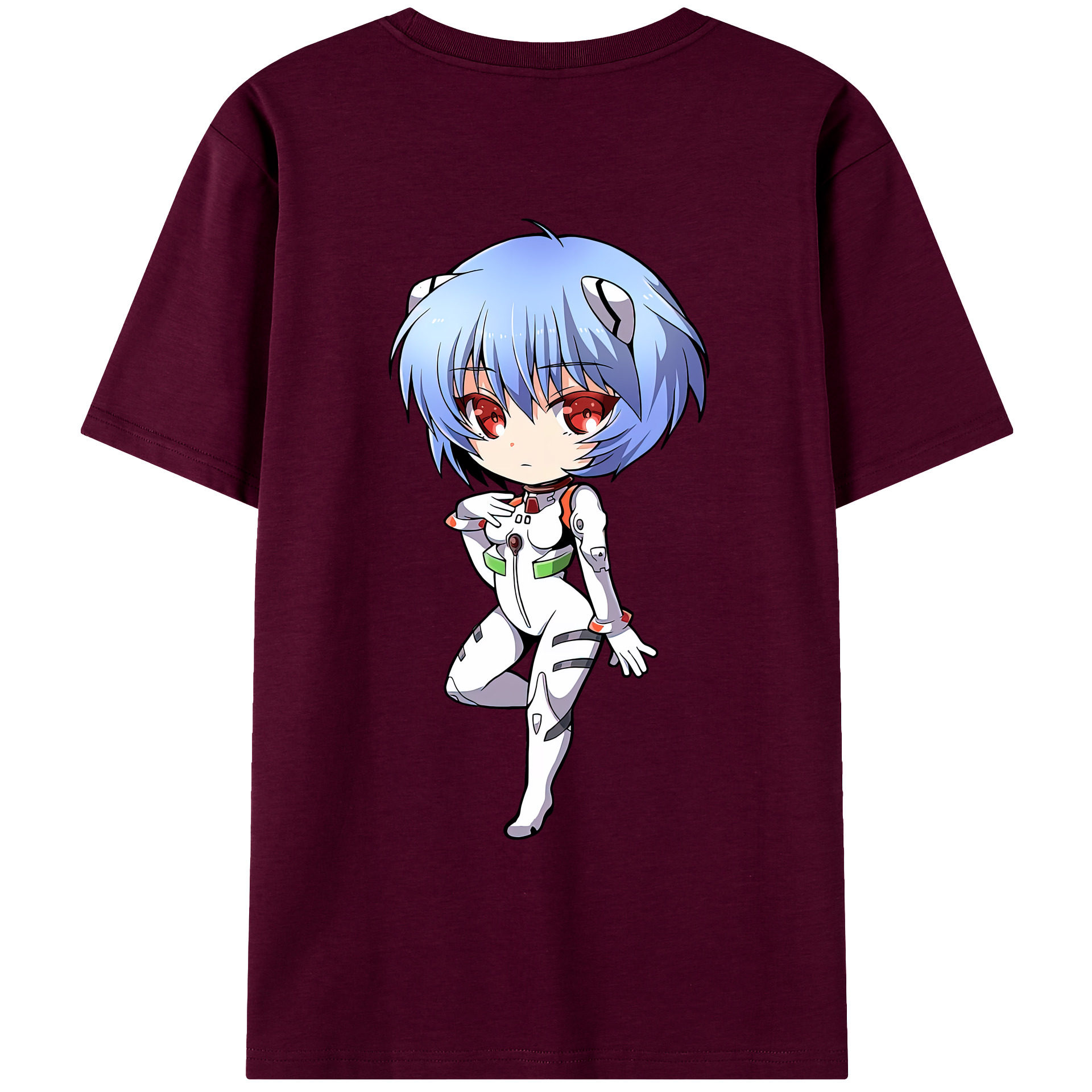 （画像用） EVA 新世紀エヴァンゲリオン レディース半袖Tシャツ(バックプリント)